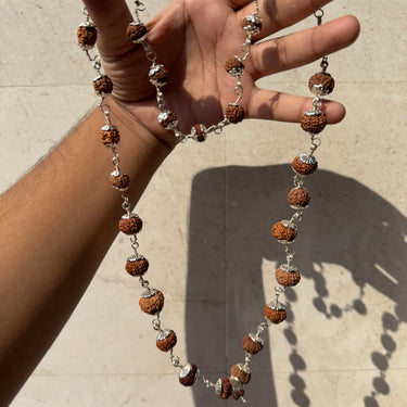 Sarv Shakti 1 to 21 mukhi rudraksha mala (Indrani mala) Indonesian