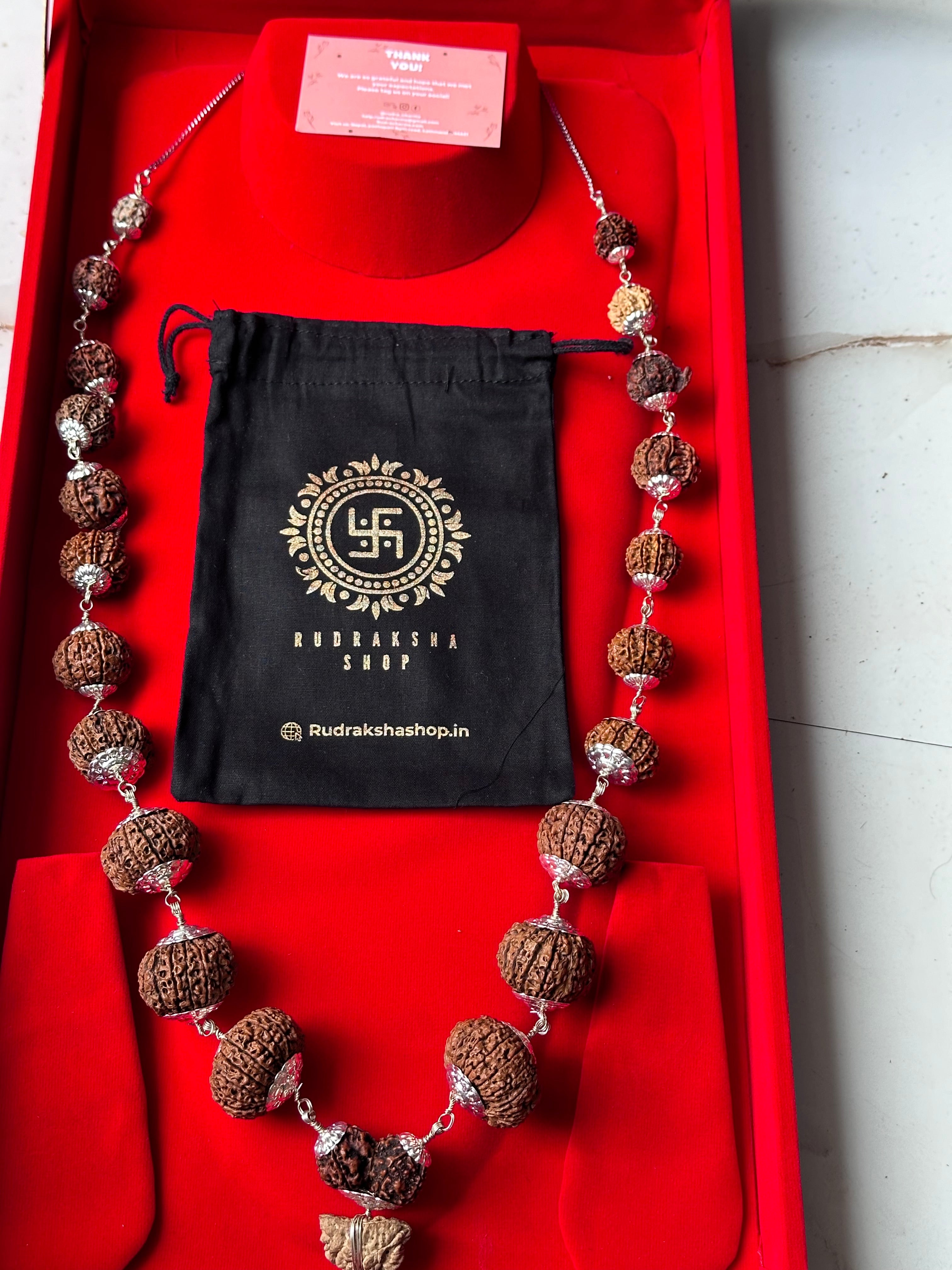 Lab Certified Indra Mala Size: 17-23mm