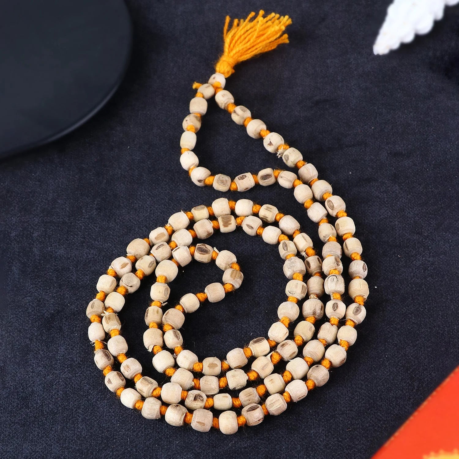 100% Pure Tulsi Kanthi Jap Mala 6mm