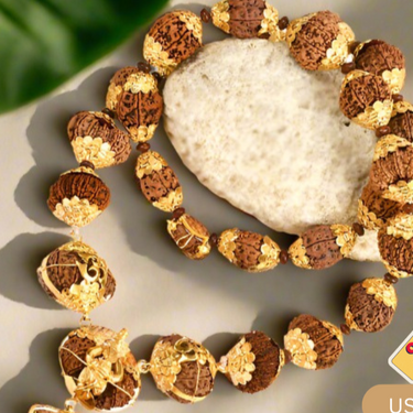 Lab Certified Indra Mala Pure Gold