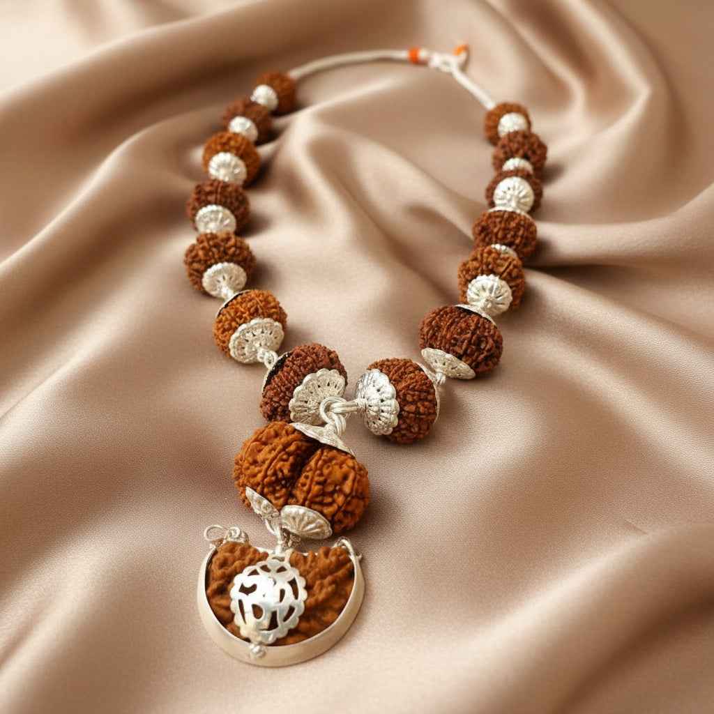 1 - 14 Mukhi Rudraksha Mala(Combination mala)