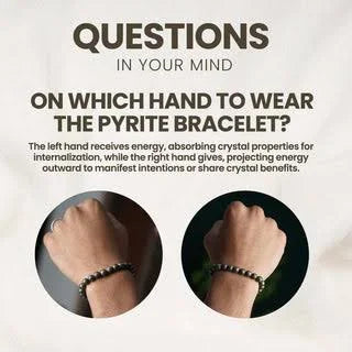 Original Energy Pyrite Beaded Bracelets